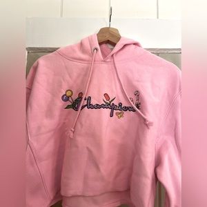 Champion Candyland Limited Edition Hot Pink Cropped Women’s Hoodie NEW